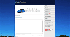 Desktop Screenshot of parisbeetles.co.uk