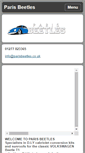 Mobile Screenshot of parisbeetles.co.uk